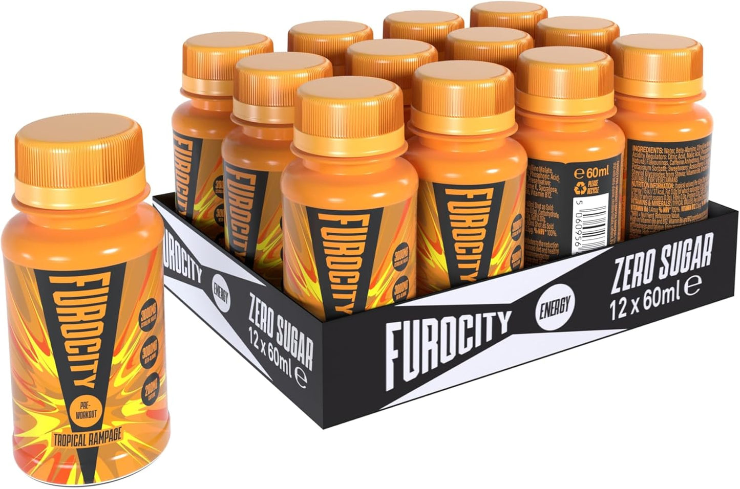 FUROCITY - Pre-Workout Shot - Tropical Thunder