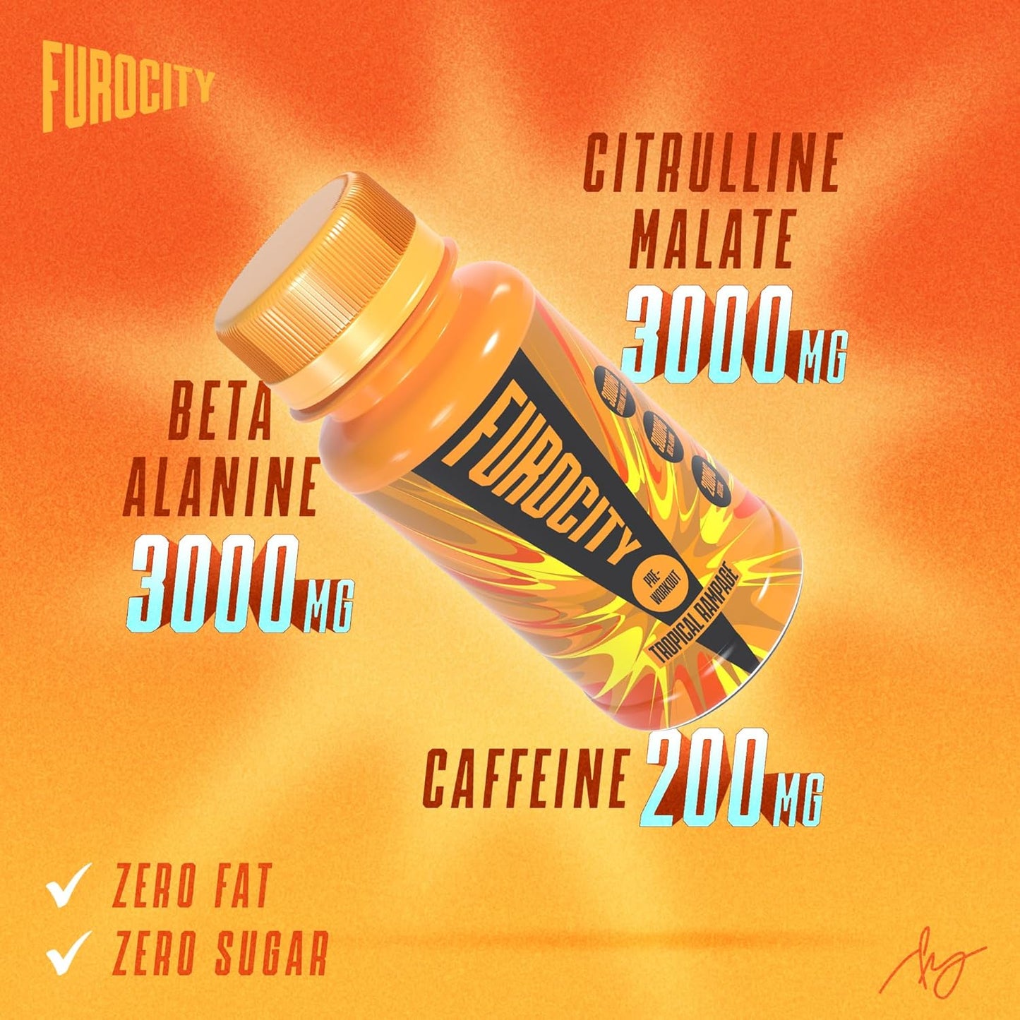 FUROCITY - Pre-Workout Shot - Tropical Thunder