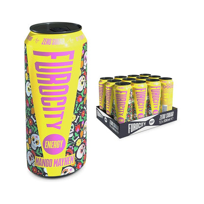 FUROCITY - Energy Drink - Mango Mayhem (12 drinks)