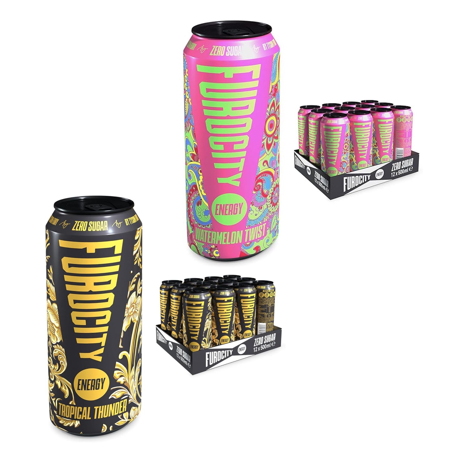 Energy Drinks Bundle (24 Cans)